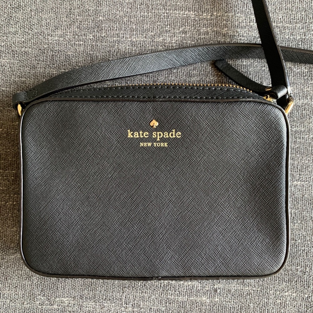 Kate Spade Black Camera Crossbody Bag